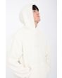 Hombre con Hoodie polar con forro de borreguillo Volcom ISO91 Blanca capucha