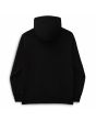 Sudadera con capucha Vans Dotty Check Negra para mujer posterior
