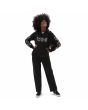 Mujer con sudadera de capucha Vans Dotty Check Negra frontal
