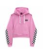 Sudadera sin cierre con capucha Vans Boom Boom Check It Rosa para mujer