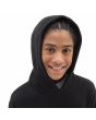 Niño con sudadera de capucha Vans ComfyCush negra hood