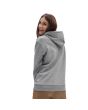 Mujer con Hoodie de corte masculino Vans FT Flying V gris posterior