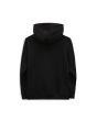Sudadera con capucha Vans Hole Shot negra para niños de 8 a 14 años posterior