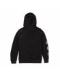 Sudadera con capucha Volcom Iconic Stone Boy Negra para niños de 8-14 años posterior