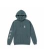 Sudadera con capucha Volcom Iconic Stone Dark Slate para hombre