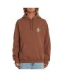 Hombre con Sudadera de forro polar con capucha Volcom Iconic Stone Mocha