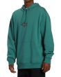 Hombre con sudadera de capucha Billabong Short Sands Billiard Turquesa lateral