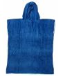 Toalla de playa con capucha Quiksilver Hoody Towel Youth Monaco Blue para niño 8-16 años posterior
