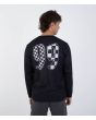 Hombre con Camiseta de manga larga Hurley x Travis Barker Check Out Jersey Negra posterior
