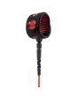 Invento para tablas de Surf FCS Freedom Helix 7’ All Round Leash en color rojo y negro