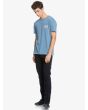 Camiseta de Manga Corta Quiksilver Island Pulse para Hombre Izquierda Modelo