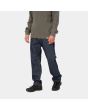 Hombre con pantalón vaquero de ajuste recto relajado Carhartt WIP Pontiac Azul One Wash lateral