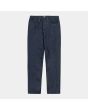 Pantalón vaquero de ajuste recto relajado Carhartt WIP Pontiac Azul One Wash para hombre