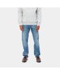 Hombre con Pantalón Vaquero de corte ajustado regular Carhartt WIP Klondike Pant azul lavado