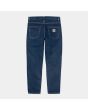 Pantalón Vaquero de corte relajado ajustado Carhartt WIP Newel Pant azul lavado a la piedra para hombre posterior