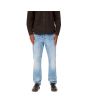 Hombre con pantalón vaquero Carhartt WIP Klondike Azul Aclarado