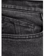Hombre con pantalón vaquero de corte recto Volcom Vorta Denim gris bolsillo lateral
