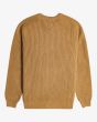 Jersey de lana Billabong Harbour Rib Marrón para hombre posterior