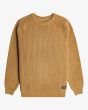 Jersey de lana Billabong Harbour Rib Marrón para hombre