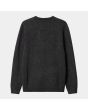 Jersey de lana Carhartt WIP Allen Sweater Black Heather para hombre posterior