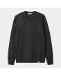 Jersey de lana Carhartt WIP Allen Sweater Black Heather para hombre