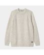 Jersey de lana Carhartt WIP Anglistic Sweater Speckled Salt para hombre