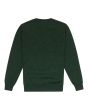 Jersey reciclado Element Eco Sweater verde para hombre posterior