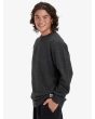 Hombre con jersey Quiksilver Slow Song Neppy Negro lateral