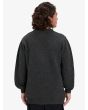 Hombre con jersey Quiksilver Slow Song Neppy Negro posterior