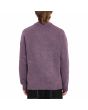 Hombre con jersey de punto Volcom Edmonder II Violeta Vintage posterior