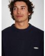 Hombre con Jersey Volcom Edmonder Azul Marino cuello
