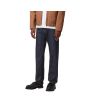 Hombre con Pantalones Vaqueros de corte ajustado regular Carhartt WIP Klondike azul lavado (One Wash) lateral