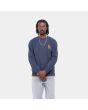 Hombre con Sudadera Carhartt WIP Label State Flag Sweat Azul