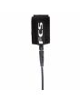 Invento para tabla de surf FCS Regular Classic Leash 6' Negro-Blanco