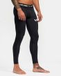 Hombre con leggins compresivos RVCA VA Sport negros derecha