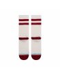 Calcetines Stance Licence to ill 2 Beastie Boys blanco y rojo Posterior