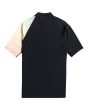 Camiseta de protección solar UPF 50 Billabong Contrast Printed negra para niño posterior