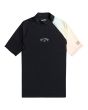 Camiseta de protección solar UPF 50 Billabong Contrast Printed negra para niño