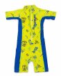 Mono de protección solar Rip Curl Groms Spring lima para niño posterior