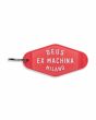 Llavero de plástico Deus Ex Machina Milano Key Tag Rojo