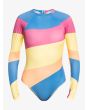 Licra de manga larga Roxy Pop Surf Regatta para mujer