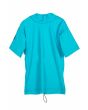Camiseta de protección solar UPF 50 Rip Curl Grom Corpo azul para niño posterior
