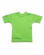 Camiseta de protección solar UPF 50+ Rip Curl Grom Corpo verde lima para niño posterior