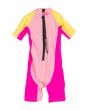 Licra de protección solar Rip Curl Mini Girl UPF 50 Spring rosa para bebé posterior