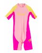 Licra de protección solar Rip Curl Mini Girl UPF 50 Spring rosa para bebé