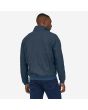 Hombre con Chaqueta Reversible Patagonia M's Shelled Microdini color Tidepool Blue posterior