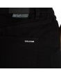 Mujer con minifalda Vaquera Volcom Weellow Denim Negra bordado logo