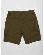Pantalón Corto Cargo Volcom Miter Iii Cargo 20" verde militar para Hombre posterior