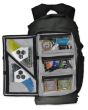 Mochila estanca Channel Islands Essential Surf Pack 42 Litros negra abierta