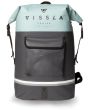 Mochila estanca Vissla Ice Seas Cooler 24L turquesa